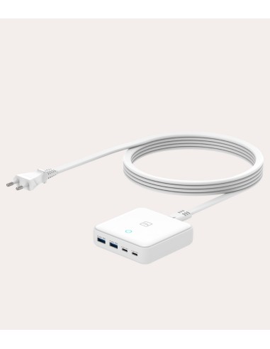 Tucano MADEGA65EUW cargador de dispositivo móvil Universal Blanco Corriente alterna Carga rápida Interior