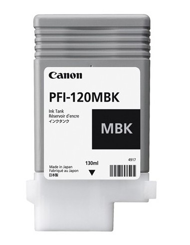 Canon PFI-120MBK cartucho de tinta 1 pieza(s) Original Negro mate