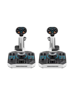 Thrustmaster Sol-R 2 HOSAS Space Sim Duo Negro, Blanco USB Palanca de vuelo Analógico Digital PC
