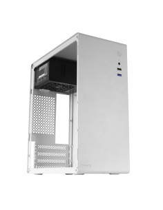 Tacens ORUMX500, Caja Minitorre Slim Micro-ATX + Fuente de Alimentación SFX 500W, Ultra Compacta, Estructura de Acero,