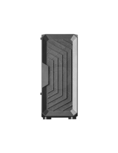 Mars Gaming MC-2000, Caja Semitorre ATX, Ventana Lateral Completa, Diseño Frontal Mesh, 1x Ventilador Ultra-silencioso FDB 2