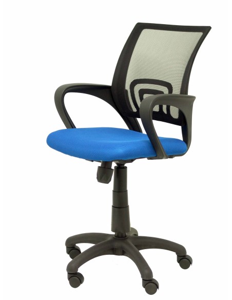 PIQUERAS Y CRESPO 312AZ silla de oficina y de ordenador Asiento acolchado Respaldo de malla PIQUERAS Y CRESPO 312AZ silla de oficina y de ordenador Asiento acolchado Respaldo de malla