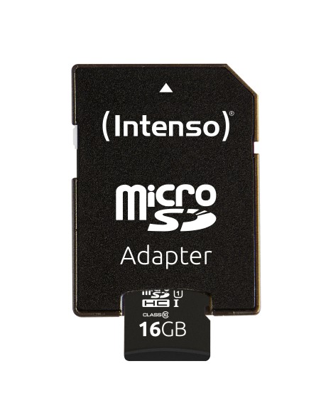 Intenso 16GB microSDHC UHS-I Clase 10 Intenso 16GB microSDHC UHS-I Clase 10
