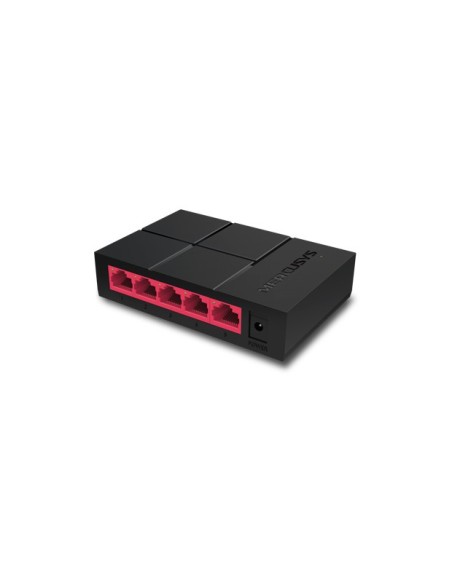 Mercusys MS105G switch No administrado Gigabit Ethernet (10 100 1000) Negro Mercusys MS105G switch No administrado Gigabit Ethernet (10 100 1000) Negro