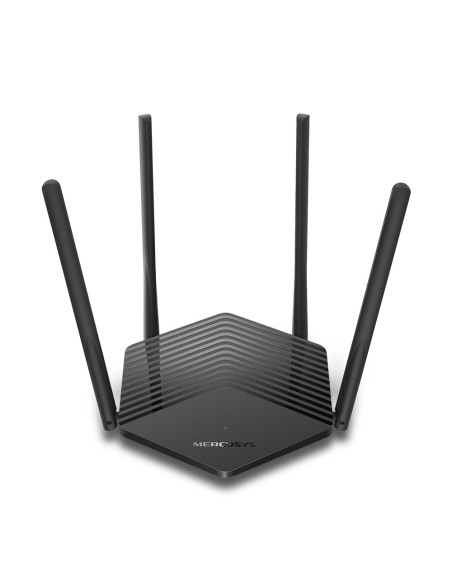 Mercusys MR60X router inalámbrico Gigabit Ethernet Doble banda (2,4 GHz   5 GHz) Negro Mercusys MR60X router inalámbrico Gigabit Ethernet Doble banda (2,4 GHz   5 GHz) Negro