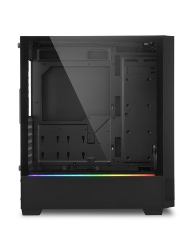 Sharkoon RGB FLOW Midi Tower Negro