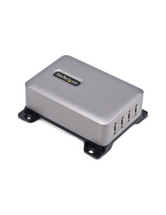 StarTech.com Cargador USB-C de 4 Puertos - Cargador USB Tipo C - Cargador para Portátil - Cargador para Móvil - Un Puerto 140W