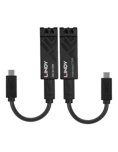 Lindy 43312 ampliador de red Transmisor y receptor de red Negro 2