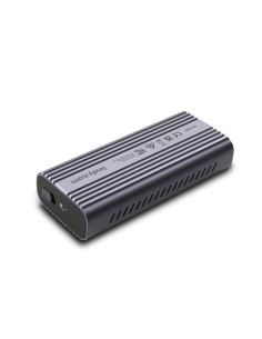 Lindy 43394 caja para disco duro externo Caja externa para unidad de estado sólido (SSD) Gris M.2 2