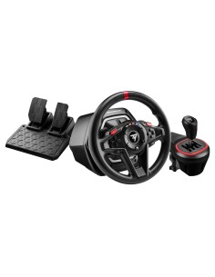 Thrustmaster T128 Shifter Pack Negro USB Volante + Pedales Analógico PC, Xbox