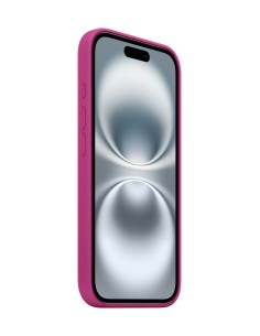 Apple Funda de silicona con MagSafe para el iPhone 16 - Fucsia