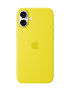 Apple Funda de silicona con MagSafe para el iPhone 16 Plus - Amarillo carambola