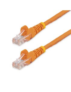 StarTech.com Cable de Red de 7m Naranja Cat5e Ethernet RJ45 sin Enganches