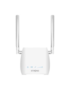 Strong 300M router inalámbrico Ethernet rápido Banda única (2,4 GHz) 4G Blanco