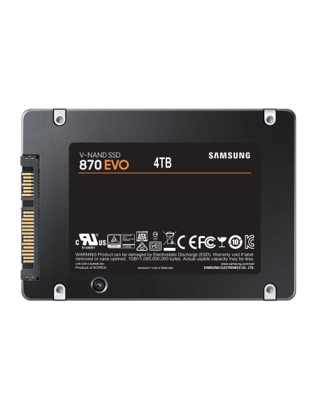 Samsung 870 EVO 4 TB 2.5" Serial ATA III V-NAND