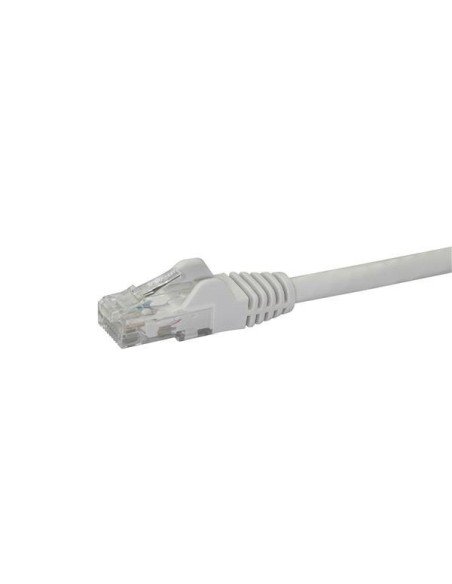 StarTech.com Cable de Red de 0,5m Blanco Cat6 UTP Ethernet Gigabit RJ45 sin Enganches StarTech.com Cable de Red de 0,5m Blanco Cat6 UTP Ethernet Gigabit RJ45 sin Enganches