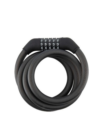 NAVEE 6975293670497 candado para bicicleta Negro Cable antirrobo