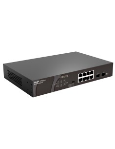 Ruijie Networks RG-ES110GDS-P switch No administrado Gigabit Ethernet (10 100 1000) Energía sobre Ethernet (PoE) Negro 2