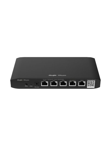 Ruijie Networks RG-EG105G-V2 router Gigabit Ethernet Negro Ruijie Networks RG-EG105G-V2 router Gigabit Ethernet Negro