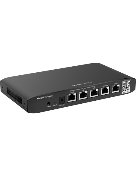 Ruijie Networks RG-EG105G-V2 router Gigabit Ethernet Negro Ruijie Networks RG-EG105G-V2 router Gigabit Ethernet Negro