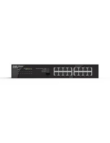 Ruijie Networks RG-ES116G switch No administrado Gigabit Ethernet (10 100 1000) Negro