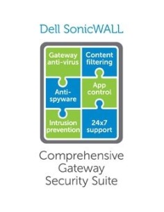 SonicWall Gateway Anti-Malware Cortafuegos Plurilingüe 1 año(s)
