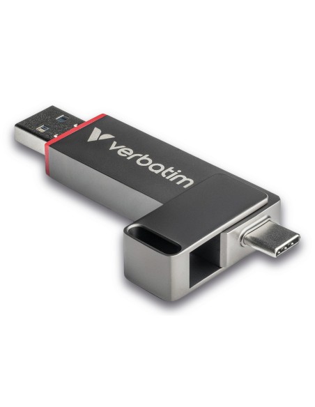 Verbatim Dual QuickStick unidad flash USB 128 GB USB Type-A   USB Type-C 3.2 Gen 1 (3.1 Gen 1) Gris Verbatim Dual QuickStick unidad flash USB 128 GB USB Type-A   USB Type-C 3.2 Gen 1 (3.1 Gen 1) Gris