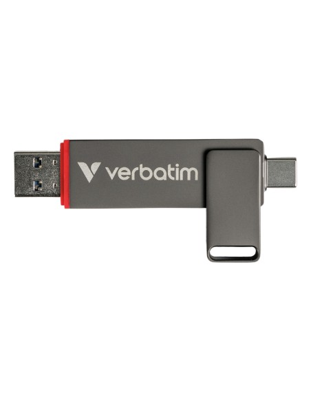 Verbatim Dual QuickStick unidad flash USB 128 GB USB Type-A   USB Type-C 3.2 Gen 1 (3.1 Gen 1) Gris Verbatim Dual QuickStick unidad flash USB 128 GB USB Type-A   USB Type-C 3.2 Gen 1 (3.1 Gen 1) Gris