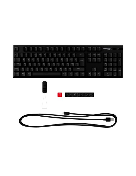 HyperX Teclado mecánico gaming Alloy Origins PBT HX rojo HyperX Teclado mecánico gaming Alloy Origins PBT HX rojo