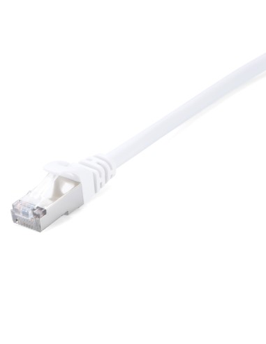 V7 Cable de red blindado CAT6 STP 01M Blanco