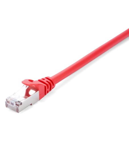V7 Cable de red blindado CAT6 STP 03M Rojo V7 Cable de red blindado CAT6 STP 03M Rojo