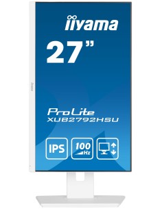 iiyama ProLite XUB2792HSU-W6 LED display 68,6 cm (27") 1920 x 1080 Pixeles Full HD Blanco 2