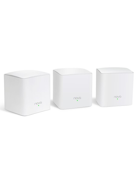 Tenda Nova MW5c Doble banda (2,4 GHz   5 GHz) Wi-Fi 5 (802.11ac) Blanco 2 Interno Tenda Nova MW5c Doble banda (2,4 GHz   5 GHz) Wi-Fi 5 (802.11ac) Blanco 2 Interno