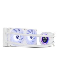 NOX Hummer X-240 LCD Procesador Refrigerador de aire 12 cm Blanco 1 pieza(s) 2