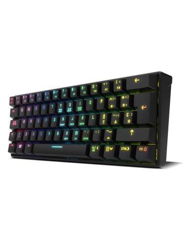 Krom Kluster teclado Juego USB + Bluetooth Negro