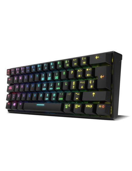 Krom Kluster teclado Juego USB + Bluetooth Negro Krom Kluster teclado Juego USB + Bluetooth Negro