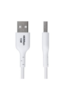 StarTech.com Cable Cargador USB-A a USB-C de 1m - Cable Adaptador USB-A a USB Tipo C - 3A - Cable de Carga y Sincronización - 2