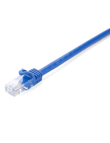 V7 Cable de red CAT6 STP 01M Azul