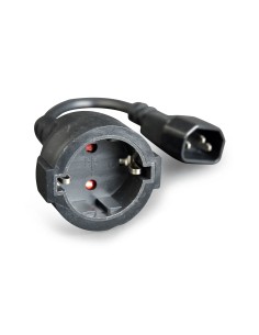 Cablexpert Conexion Shucko hembra a IEC C14 macho 0.15mts
