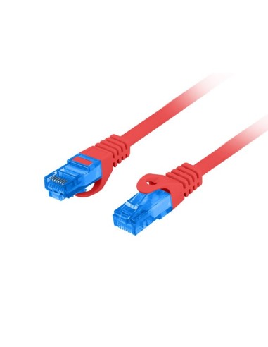 Lanberg PCF6A-10CC-0500-R cable de red Rojo 5 m Cat6a S FTP (S-STP)