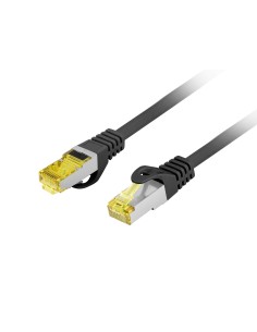 Lanberg PCF6A-10CU-0150-BK cable de red Negro 1,5 m Cat6a S FTP (S-STP) 2