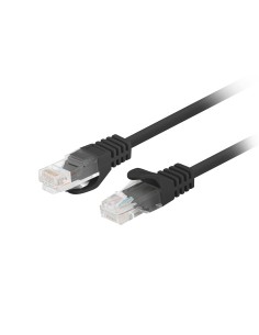 Lanberg PCU6-10CC-0750-BK cable de red Negro 7,5 m Cat6 U UTP (UTP) 2
