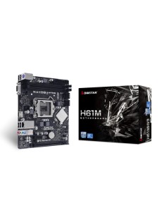 Biostar H61MHV3 placa base Intel® H61 LGA 1155 (Socket H2) micro ATX