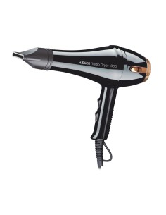 Haeger TURBO DRYER secador 1800 W Negro, Oro