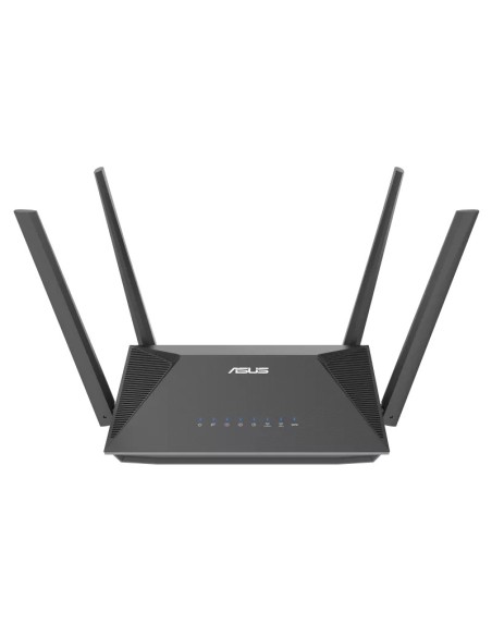 ASUS RT-AX52 AX1800 AiMesh router inalámbrico Gigabit Ethernet Doble banda (2,4 GHz   5 GHz) Negro