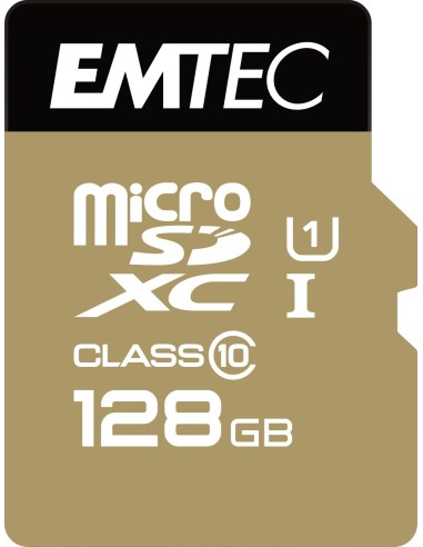 Emtec microSD Class10 Gold+ 128GB MicroSDXC Clase 10