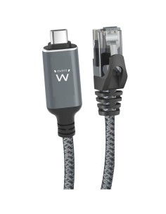 Ewent EC2003 cable de red Negro, Gris 3 m Cat6