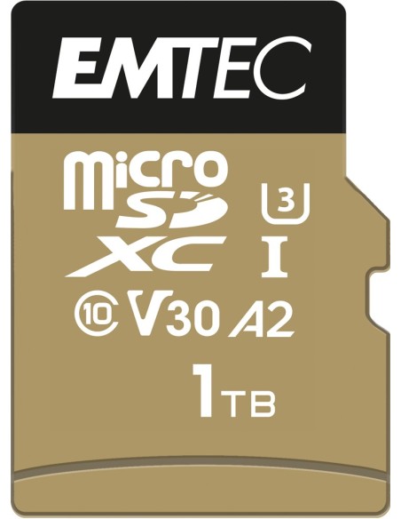 Emtec ECMSDM1TXC10SP memoria flash 1 TB MicroSDXC UHS-I Clase 10 Emtec ECMSDM1TXC10SP memoria flash 1 TB MicroSDXC UHS-I Clase 10