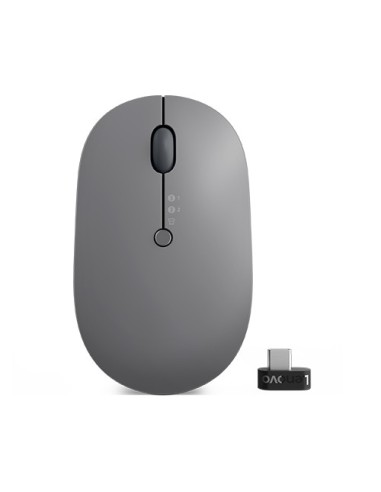 Lenovo Go Wireless Multi Device ratón Oficina Ambidextro RF Wireless + Bluetooth + USB Type-A Óptico 2400 DPI