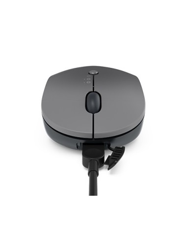 Lenovo Go Wireless Multi Device ratón Oficina Ambidextro RF Wireless + Bluetooth + USB Type-A Óptico 2400 DPI